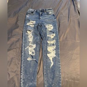 American eagle mom jeans size 00 regular (Stretch).